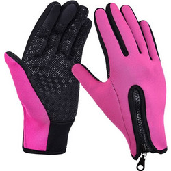 Γάντια Ποδηλάτου για Οθόνη Αφής Touch Screen Gloves Χρώματος Ροζ Large SPM DB4844
