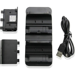 Dual Charging Dock Station Stand & Batteries Φορτιστής Χειριστηρίων & Μπαταρίες - XBOX One Controller