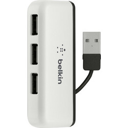Belkin F4U021 USB Hub 2.0 USB-A με 4 Θύρες USB-A