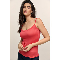 Bodymove Γυναικείο Αθλητικό T-Shirt Κοραλί 878-7
