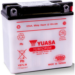 Yuasa Μπαταρία Μοτοσυκλέτας YB7L-B 8Ah