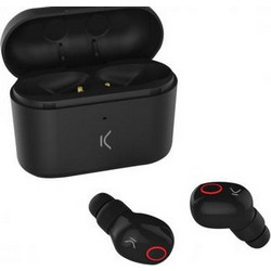 Ksix Free Pods Ακουστικά Bluetooth In Ear Black