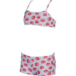 Arena Tropical Summer Αθλητικό Παιδικό Μαγιό Bikini Set για Κορίτσι Λευκό Ροζ 003083-104
