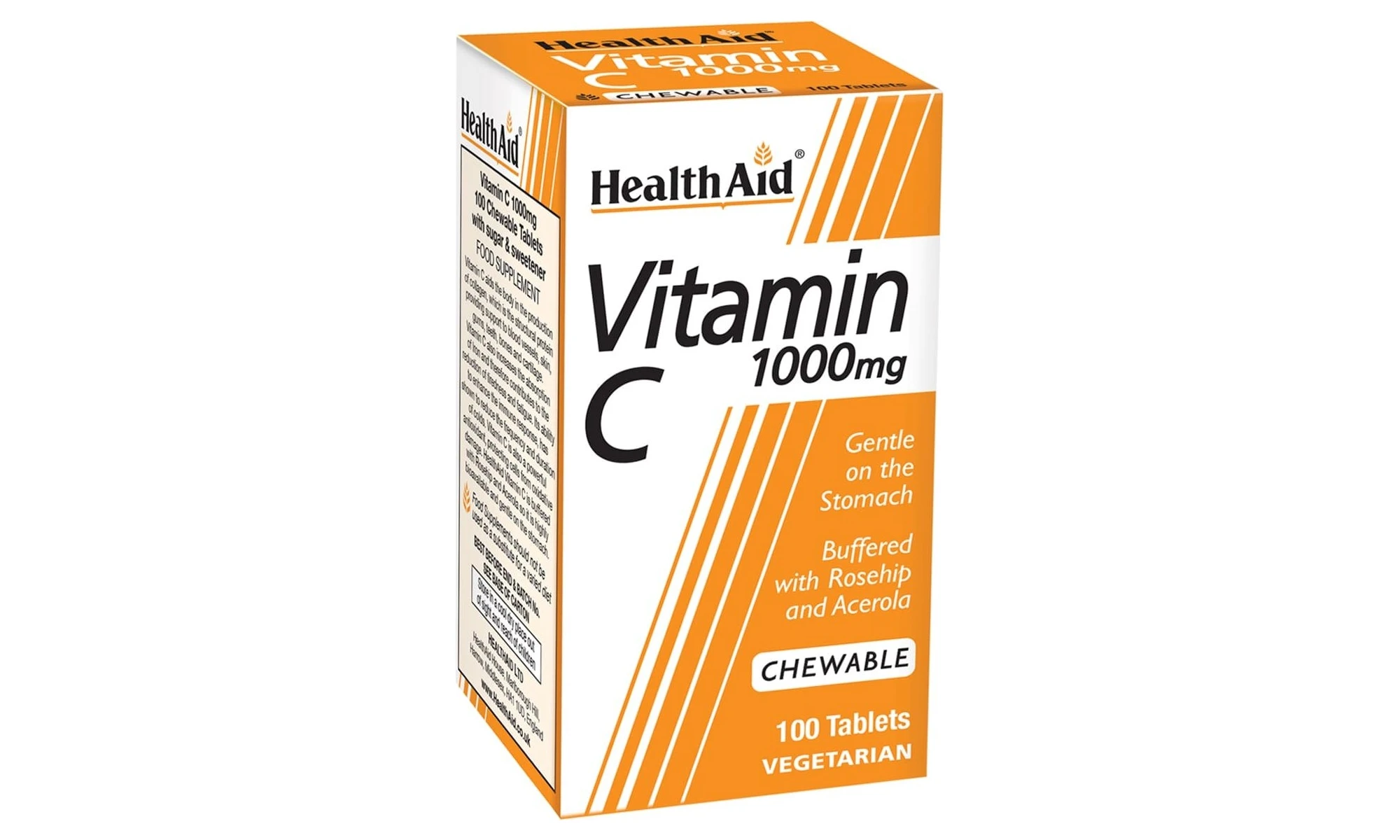 Health Aid Vitamin C 1000mg Chewable 100 Μασώμενα Δισκία BestPrice.gr