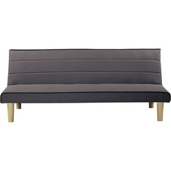 Woodwell Biz Τριθέσιος Καναπές Κρεβάτι Καφέ 167x75x70cm Ε9438,2