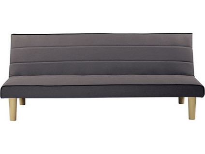 Woodwell Biz Τριθέσιος Καναπές Κρεβάτι Καφέ 167x75x70cm Ε9438,2