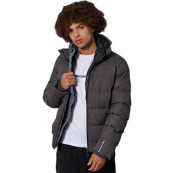 Superdry Track Sports M5010202A-4GF Ανδρικό Μπουφάν Χειμωνιάτικο Puffer Ανθρακί