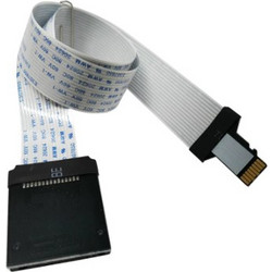 TF Micro SD Card to TF SD Card Flex Extension cable Extender Adapter Converter Reader Car GPS Mobile Phone 25cm