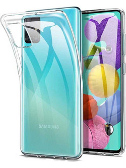 Transparent TPU Silicone Case Samsung Galaxy A51 (A515F) Θήκη Σιλικόνης