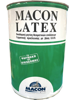 MACON LATEX 5kg Οικοδομική ρητίνη βελτιωτικό τσιμέντου - κόλλας υψηλών επιδόσεων