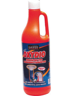 ΑΠΟΦΡΑΚΤΙΚΟ ΚΑΙ ΚΑΘΑΡΙΣΤΙΚΟ ΣΩΛΗΝΩΣΕΩΝ OXYDIO YG-0198 1LT
