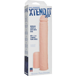 Doc Johnson Xtend It Kit Κάλυμμα Επιμήκυνσης Πέους 23cm Flesh