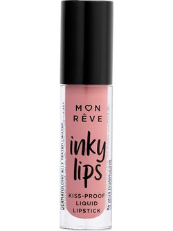 Mon Reve Inky Lips Kiss Proof 01 Long Lasting Matte Liquid Κραγιόν 4ml