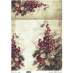 Ριζόχαρτο decoupage Itd grapes Α3