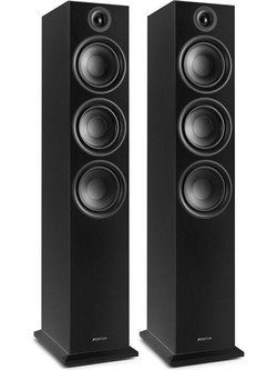 Fenton SHF80 Ζεύγος Ηχείων Hi-Fi Δαπέδου 250W 3 Δρόμων Black