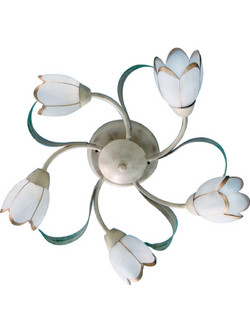 Home Lighting CAREN Κρεμαστό Φωτιστικό Οροφής Πολύφωτο Λευκό 77-2191