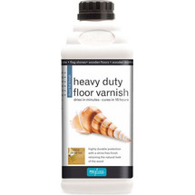 Polyvine Heavy Duty Floor Varnish Βερνίκι Επιφάνειας Ξύλου Νερού Ματ 1lt