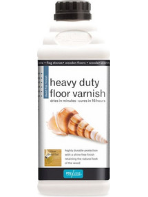 Polyvine Heavy Duty Floor Varnish Βερνίκι Επιφάνειας Ξύλου Νερού Ματ 1lt