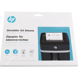 HP 9133 Χαρτί με οικολογικό λάδι για καταστροφείς εγγράφων 12 τμχ - Α5