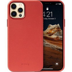 Crong Essential Back Cover Red (iPhone 12 Pro Max)
