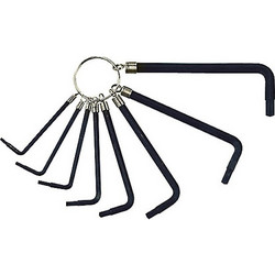 Lampa TORX (HEX KEY) ΚΛΕΙΔΙΑ ΜΕ ΚΡΙΚΟ 8 ΤΕΜΑΧΙΩΝ (T8-10-15-20-23-27-30-40mm) 6605.1-LB-LM