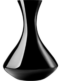 Καράφα κρασιού οικολογικό κρύσταλλο 1500 ml Capolavoro Black