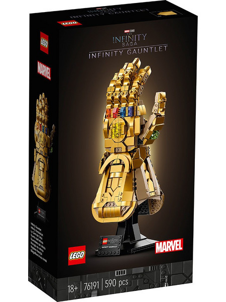 Lego Marvel Το Γάντι της Αιωνιότητας για 18+ Ετών 76191