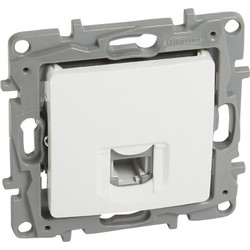 LEGRAND πρίζα RJ11 λευκή - (764569)