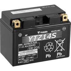 Yuasa Μπαταρία Μοτοσυκλέτας YTZ14S 230A 11.8Ah