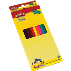 Gim Play-Doh Art & Activity Ξυλομπογιές Σετ 12τμχ 320-20003