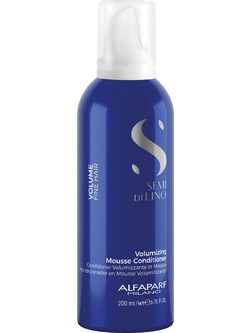 Alfaparf Semi di Lino Volumizing Mousse Leave In Conditioner Κρέμα για Όγκο για Λεπτά Μαλλιά 200ml