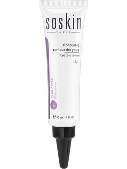 Soskin Eye Care Αντιγηραντικό Ενυδατικό Serum Προσώπου & Ματιών για Μαύρους Κύκλους με Υαλουρονικό 30ml