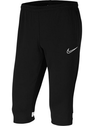 Nike Academy 21 3/4 Knit Ανδρικό Παντελόνι Φόρμας Μαύρο CW6125-010