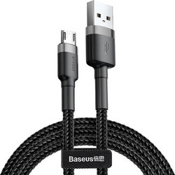 Cable Baseus Cafule CAMKLF-HG1 USB 2.0 Micro USB Black 3m