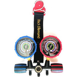 Μανόμετρα σετ κομπλέ με λάστιχα R410 / R32 BLACK DIAMOND 27455