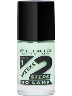 Elixir 2 Weeks 736 Soft Green Gloss Βερνίκι Νυχιών Μακράς Διαρκείας 15ml