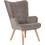 Woodwell Μπερζέρα Καφέ Alma Ε7141,20