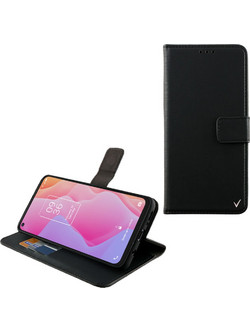 Volte-Tel Allure Magnet Book Stand Clip Θήκη Black (TCL 10 Lite T770H)