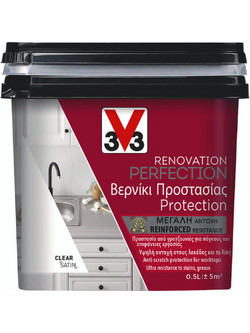 V33 Renovation Perfection Kitchen Χρώματα Πλακιδίων Transparent 0.5lt
