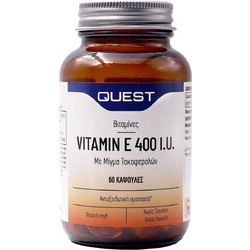 Quest Vitamin E 400iu Mixed Tocopherols 60 Κάψουλες