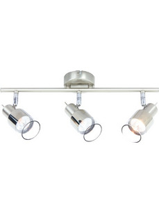 Σποτ Τρίφωτο Aca Platinum MC6563 Chrome