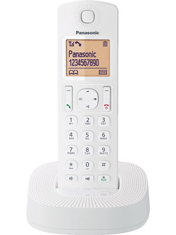 Panasonic KX-TGC310 Ασύρματο Τηλέφωνο με Ανοιχτή Ακρόαση Λευκό