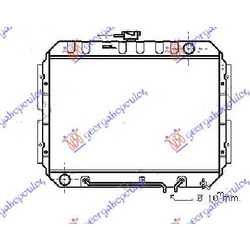Ψυγειο 2.3cc Μ/Α (42.5x56.8x3.4) Isuzu P/U 88-93