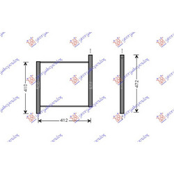Ψυγειο Νερου Για Ολα (38x35) Smart Fortwo 98-07 - 019206300