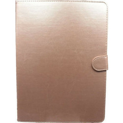 Universal Stand Flip Cover Ροζ Χρυσό (Universal 10")