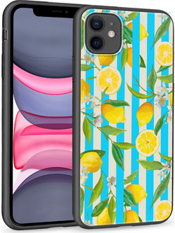 Θήκη iPhone 11 Black TPU - Lemon Passion
