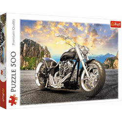 Puzzle Trefl Black Motorcycle 500 Κομμάτια