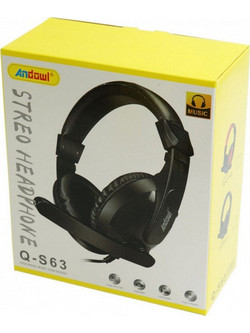 Andowl AN-Q-S63 Gaming Headset Over Ear Black