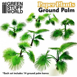 Green Stuff World 10364 - Ground Palm Paper Plant laser cut