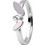 Skagen Γυναικείο Δαχτυλίδι από Ατσάλι Ασημί JRSV029SS